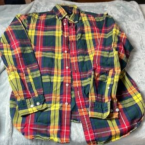Lands End long sleeve button up size small